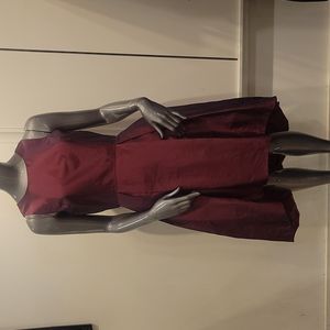 NWT HiLow Sleeveless Taffeta Dress, sz6